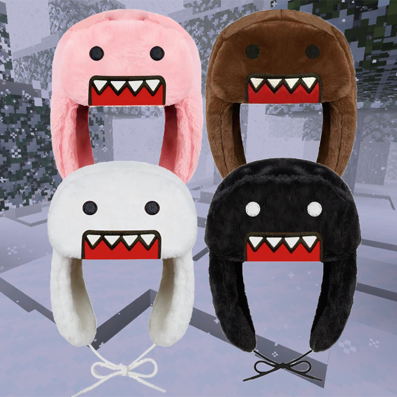 Gorro Lei Feng de Dibujos Animados, Estilo Lindo, para Otoño e Invierno, a Prueba de Viento, Cálido, con Personalidad, a la Moda, Estilo Ins, Artículos de Tendencia