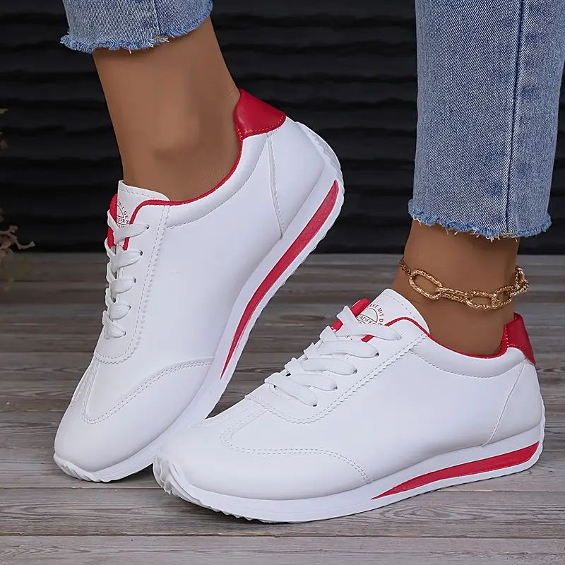 2026 Luxury Designer Women's Low-Heel Sneakers Fashionable Student Roman Sneakers Autumn New Style Running Shoes for Women