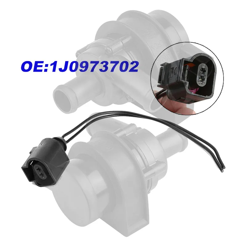 Arnés eléctrico de 2 pines, Conector de cableado para VW /Audi A4 A6 A8 Q5 Q7 2004-2009 1J0 973 702, 1J0973702, nuevo