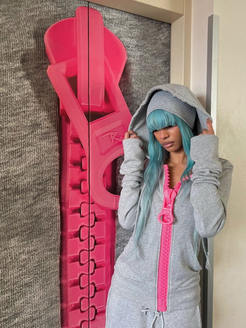 Sudadera con Capucha Extra Grande de Estilo Retro Europeo y Americano Y2K, Sudadera con Cremallera Informal de Estilo Hip-Hop Harajuku para Mujer, Unisex