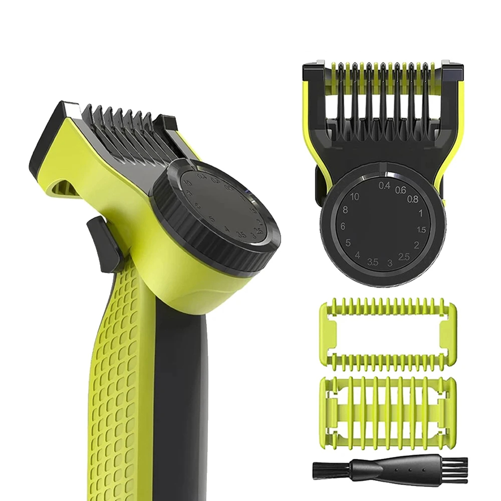 Protectores de peine guía para Philips One Blade QP2520 QP2530 QP2630 QP2620 Afeitadora eléctrica Kit ajustable de 14 longitudes