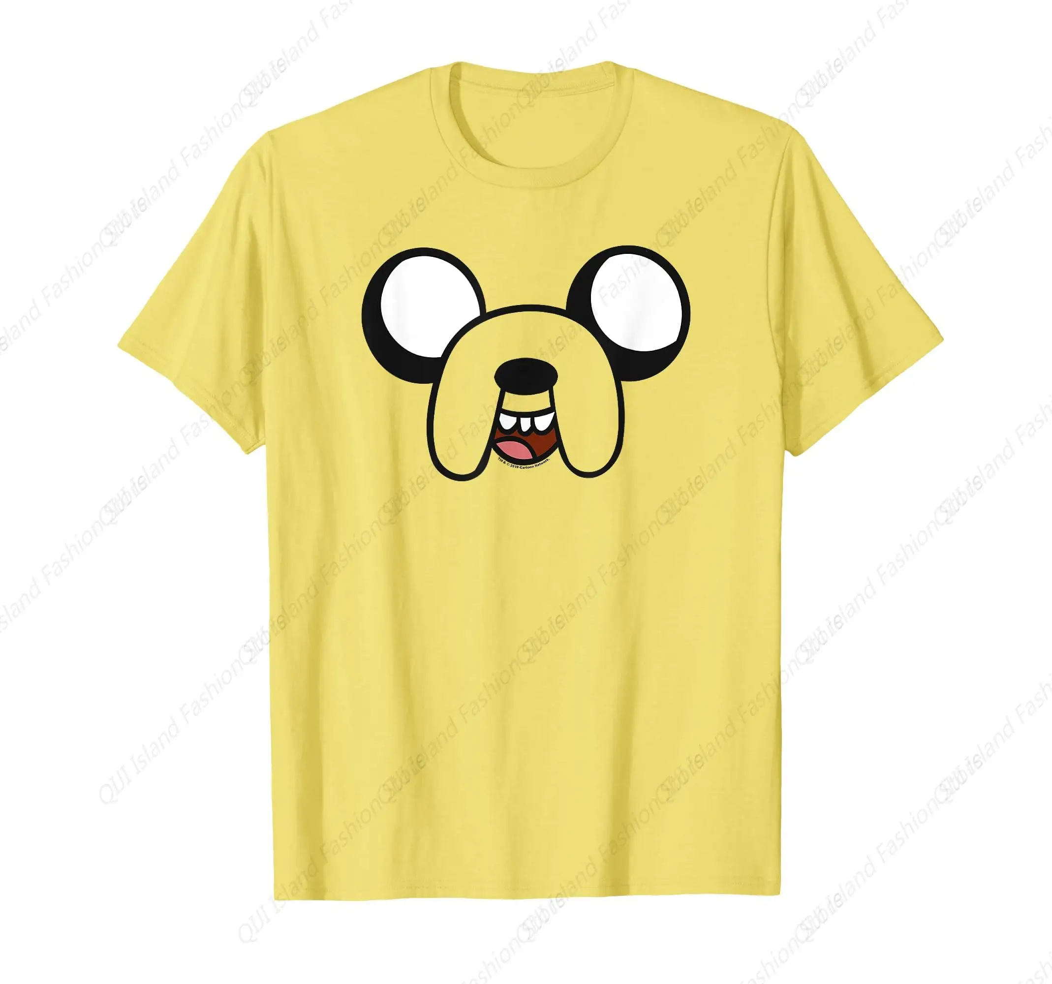 Jake Big Face T-Shirt เสื้อยืดกราฟิก น่ารัก มีสไตล์ น่ารักและอินเทรนด์สําหรับผู้หญิง