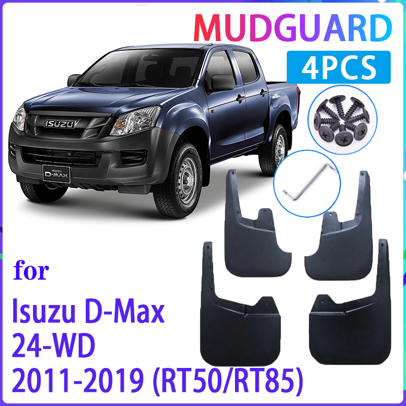 Garde-boue de voiture pour Isuzu D-Max, garde-boue, garde-boue, garde-boue d'aile, accessoires auto, 2011 ~ 2019, DMAX 2012, 2013, 2014, 2015