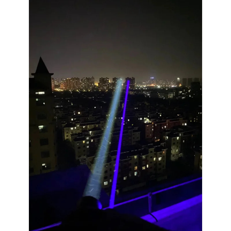 Módulo de diodo láser de punto azul enfocable de 450nm 455nm -5000, sistema láser mini de 120x24mm