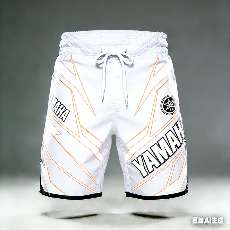 2026 Sommer Neue Yamaha Classic Collection Mode Sport Outdoor Fitness Shorts Herren Damen Große Lässige Motorrad-Shorts