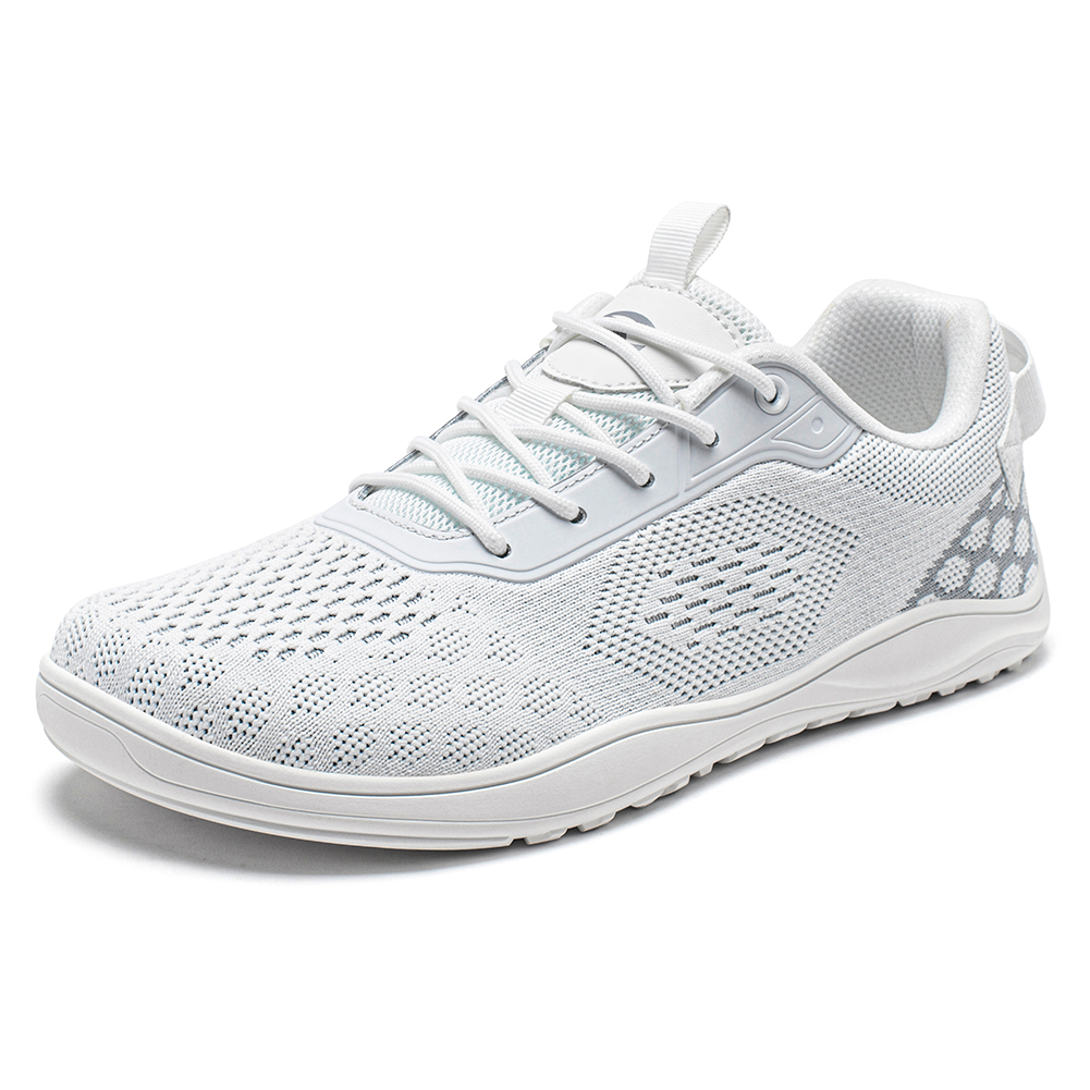 HOBIBEAR Knit Barefoot Shoes Unisex Zero Drop Wide Toe Sneaker Minimalist Breathable Causal Walking Shoes