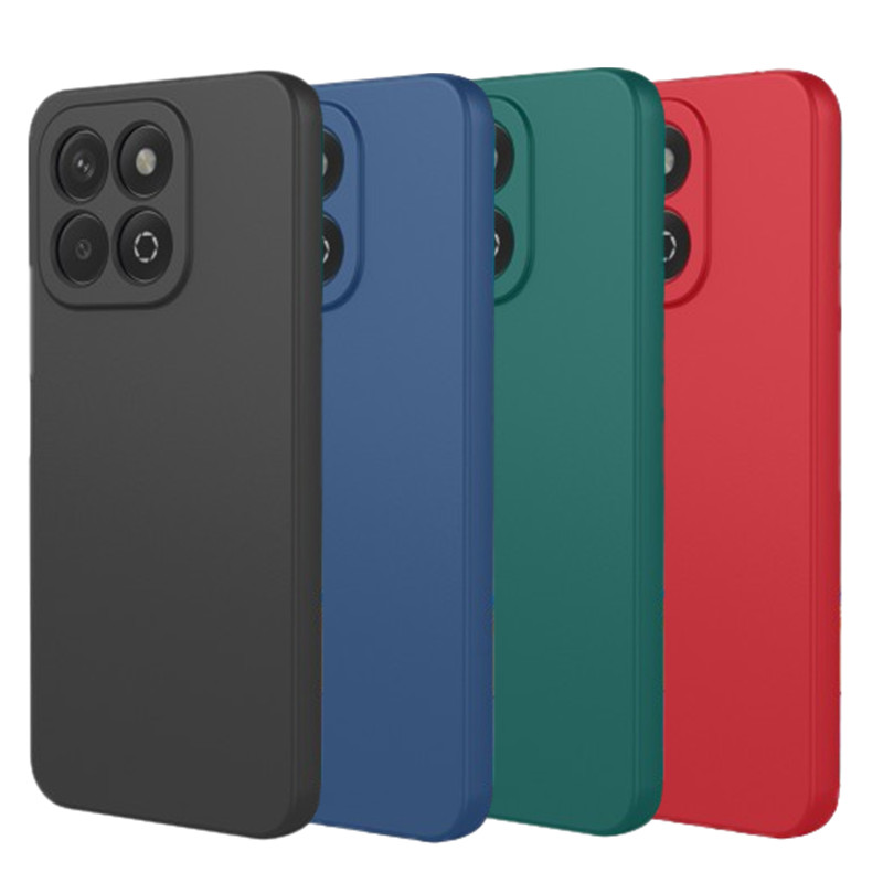 Casing TPU Silikon Cair Fleksibel untuk ZTE Blade A35 A55 Penutup Pelindung Bumper Fundas Coque Capa