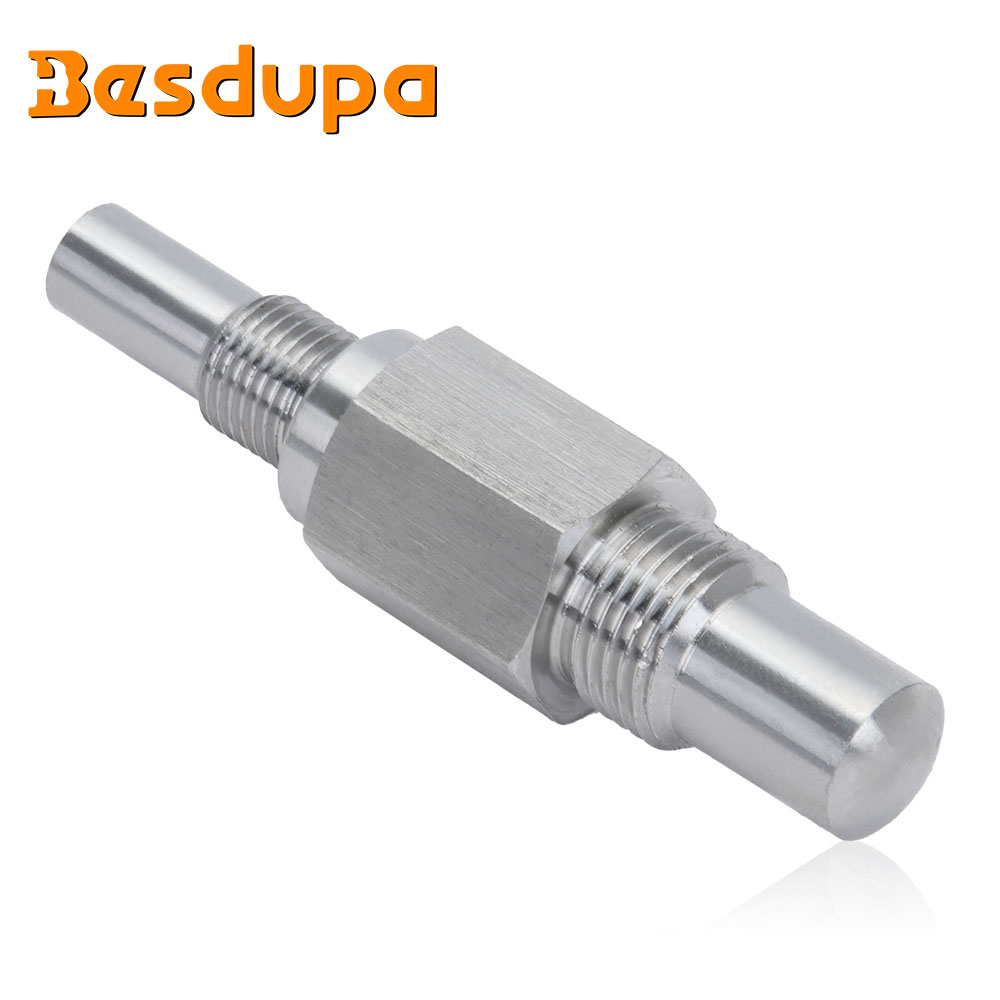 Universal Metal Piston Stop 10 & 14mm Metal Piston Stop Tool for 2 Stroke & 4 Stroke Flywheel Clutch Removal on Chainsaw Trimmer