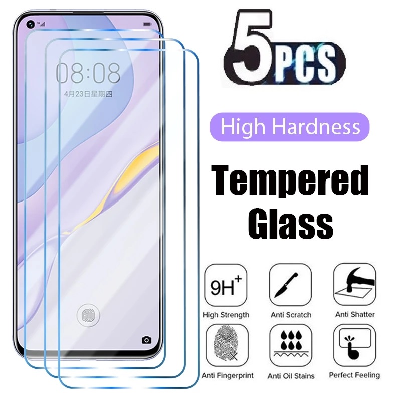 5 Stuks Gehard Glas Voor Samsung Galaxy M01 M02S M04 M10 M11 M12 M13 M14 M21 M22 M23 M32 M33 M34 M42 M51 M52 M53 Screen Protector