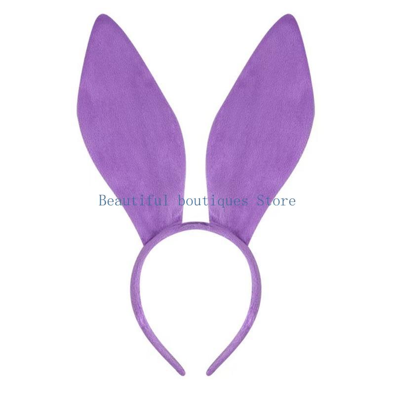 U4LF Kids Cosplay Konijnen Hoofdband voor Party Halloween Hoofddeksels voor Muziekfestivals Photo Booth Props voor Meisjes Foto