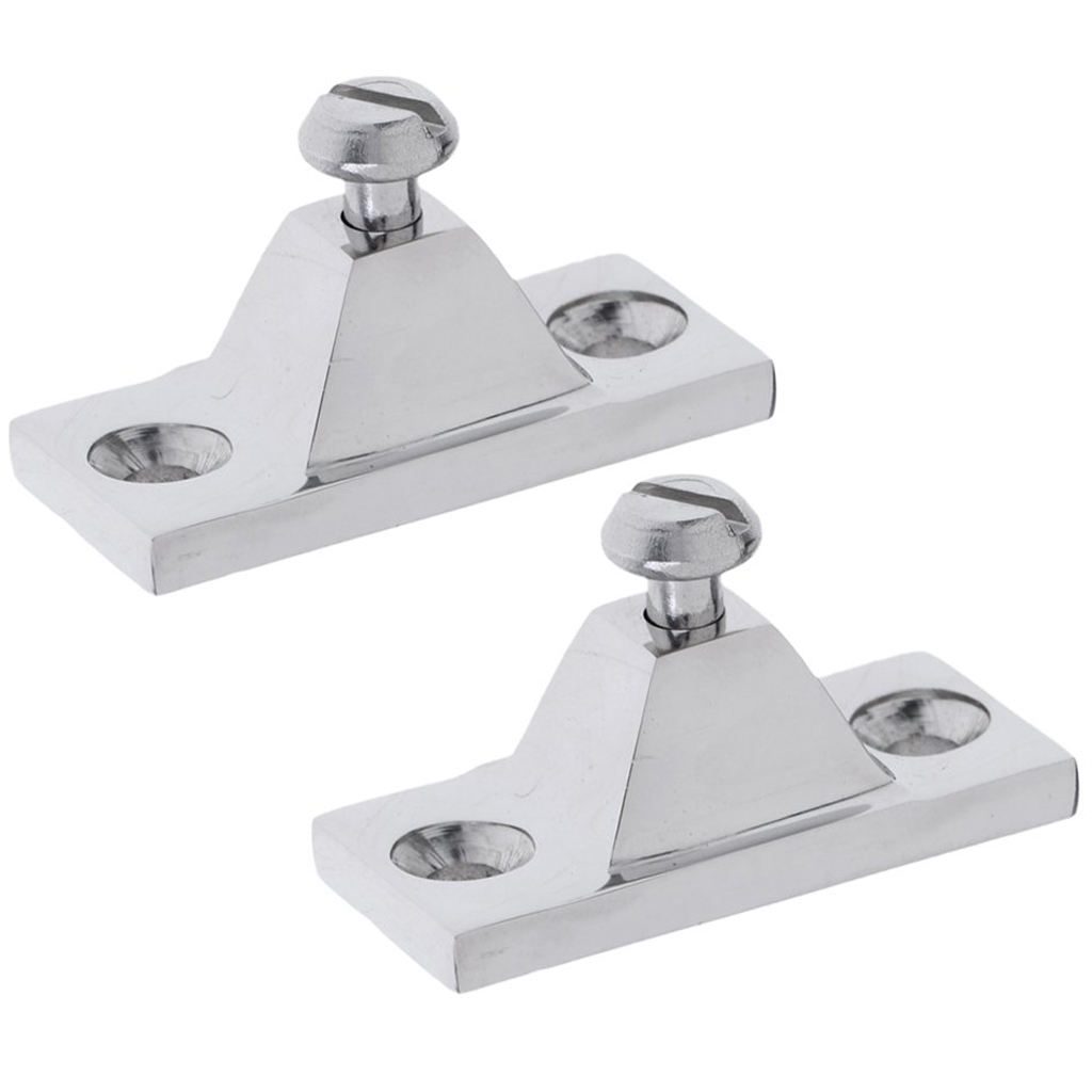 BABQ 2 sztuki zawiasów do łodzi Bimini Top Fitting Hardware