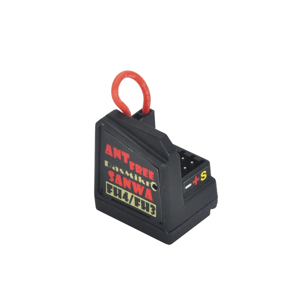 DSK-482 V2 SANWA FH3 FH4 Kompatibel 4CH Empfänger SUPER RESPONSE KOSTENLOSE ANTENNE Für MT-4S/ M12/ M17/ MT44 DASMIKRO