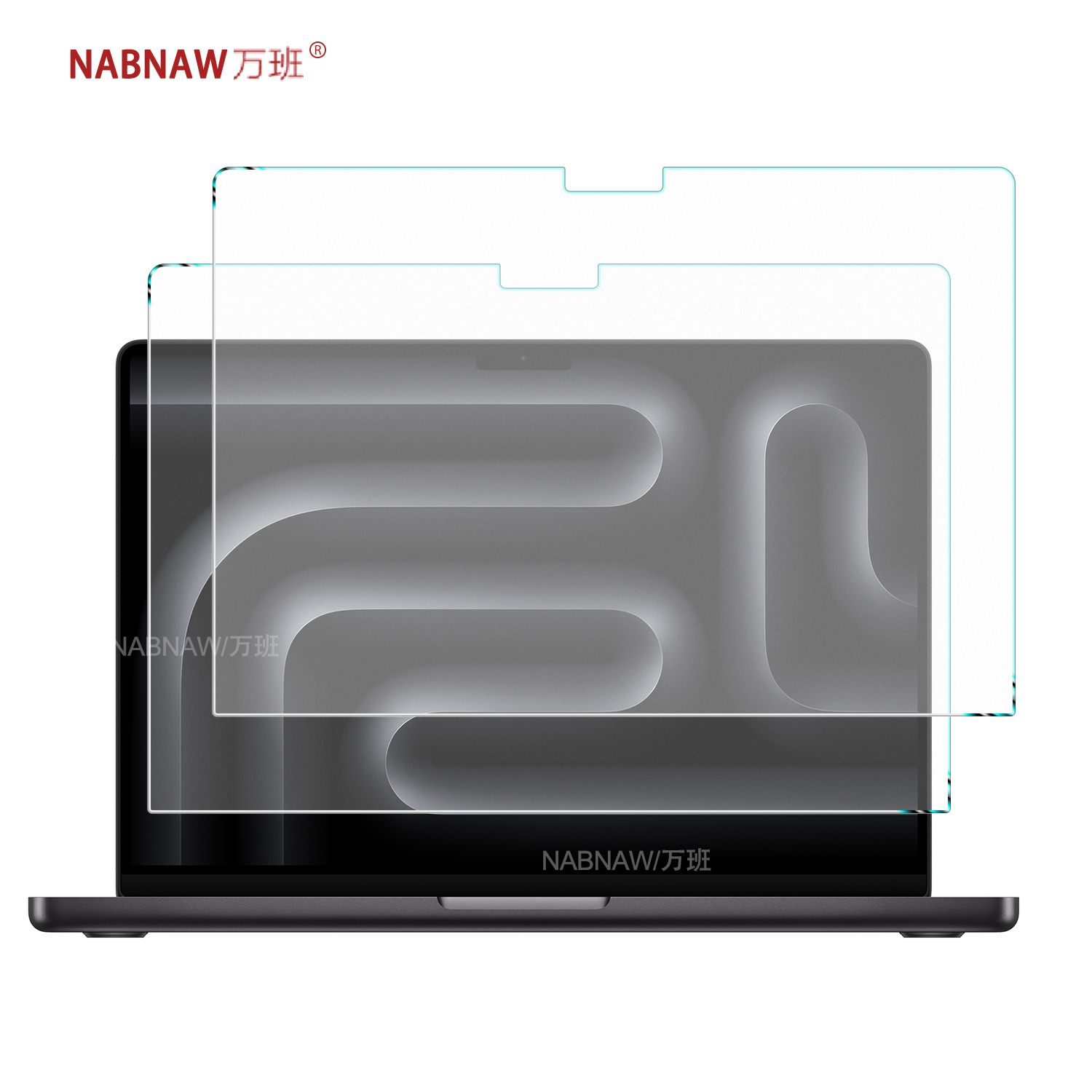 Protecteur d'écran pour Apple MacBook Pro 14, Film en verre trempé Full HD sur MacBook Pro 14.2 M5 M4 M3 9H, housse anti-rayures, paquet de 2