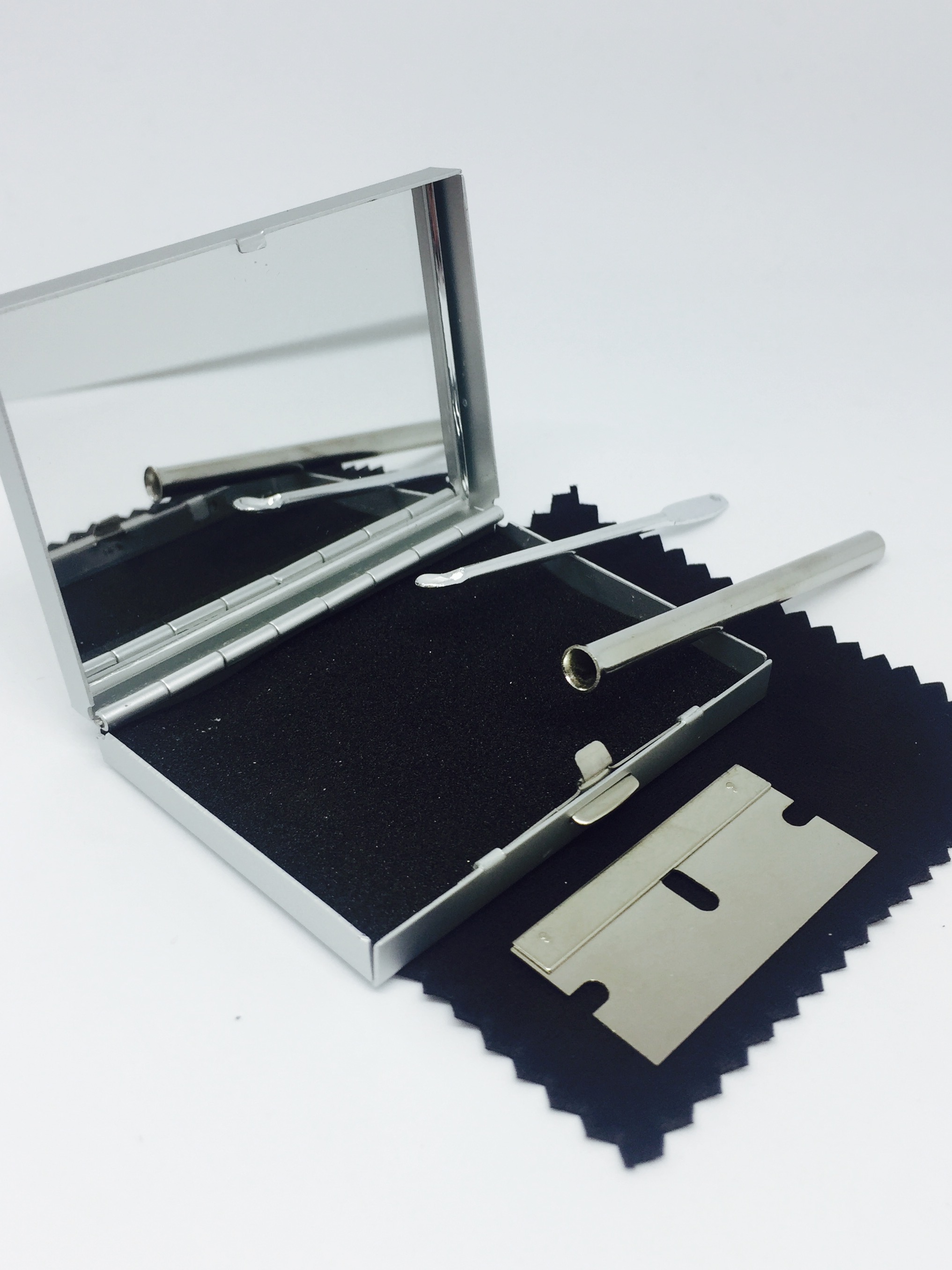 Kit portátil maconheira erva/pipas para fumar con corte/pipa/caja de Metal