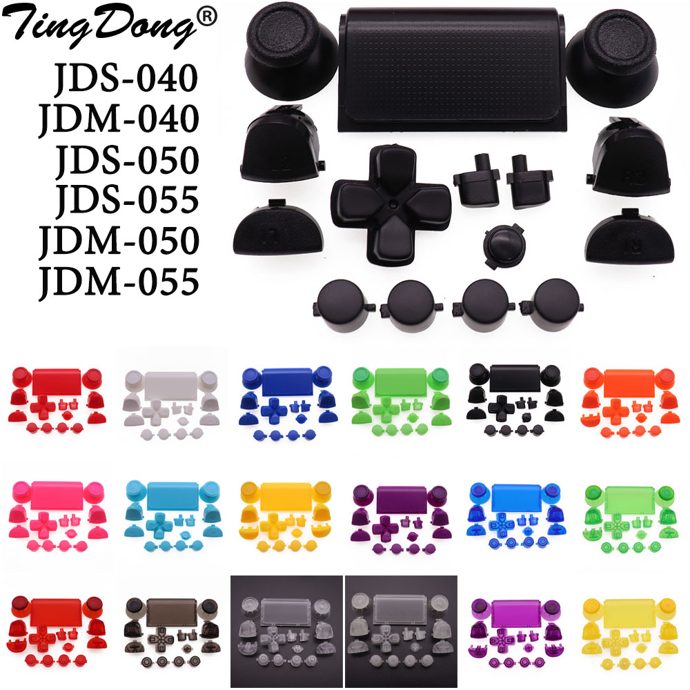 L1 R1 L2 R2 przyciski spustowe zestaw zamiennik dla PS4 Pro Slim kontroler dla PS4 4.0 /5.0 JDS-040 JDM 040 JDS 050 055 zestaw przycisków