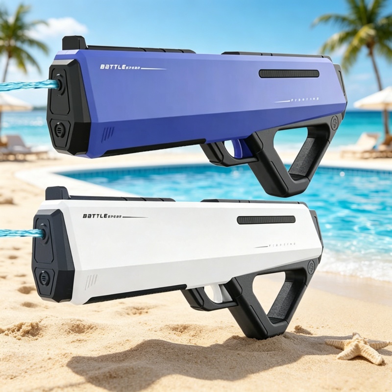 Elektrische waterpistolen voor volwassenen en kinderen, krachtige spuitfunctie, automatische waterzuiging, waterblasters, zomerse buitenspeelgoed voor kinderen