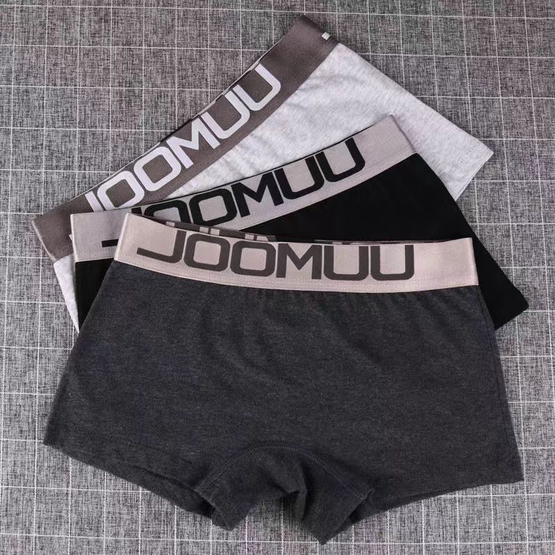 3 pçs popular sólido calcinha de algodão feminino boxer roupa interior senhoras respirável carta cinto briefs esportes feminino calcinha boyshorts