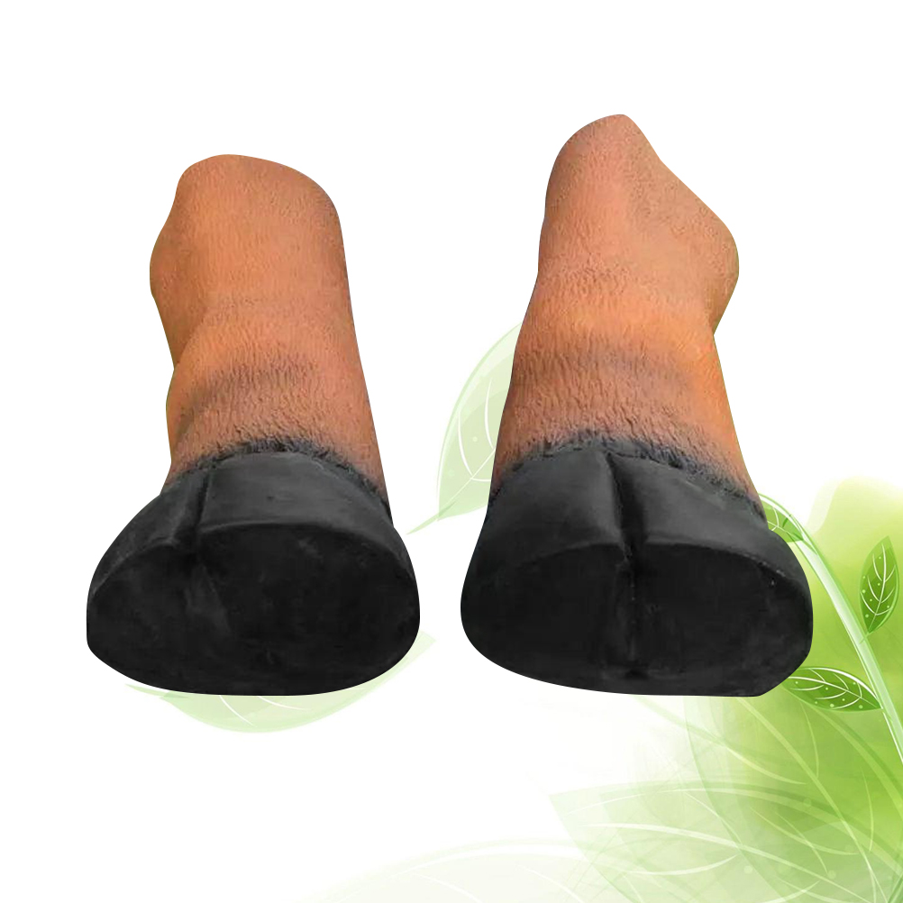 Handschuhe Halloween Kostüm Pferd Hufe Cosplay Tier Latex Huf Party Requisiten Neuheit Kleid Maskerade Hand vertuschen niedliche Sorge