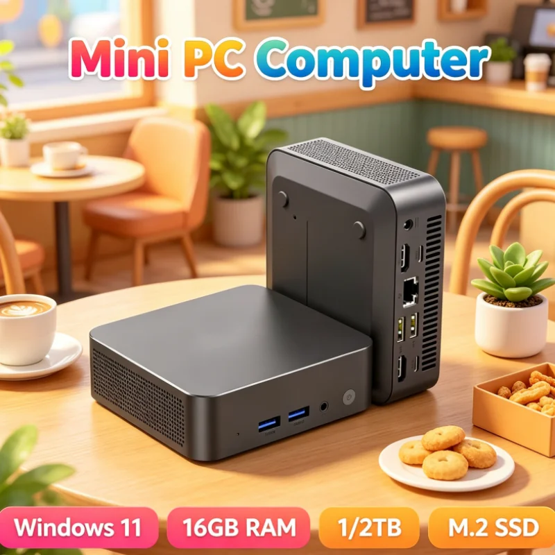 Windows 11 Pro MINI PC Core I9 10980HK 32GB RAM 1TB 2TB SSD WiFi6 BT5.2 4K HD Gaming Office Study PC 3 Years Warranty