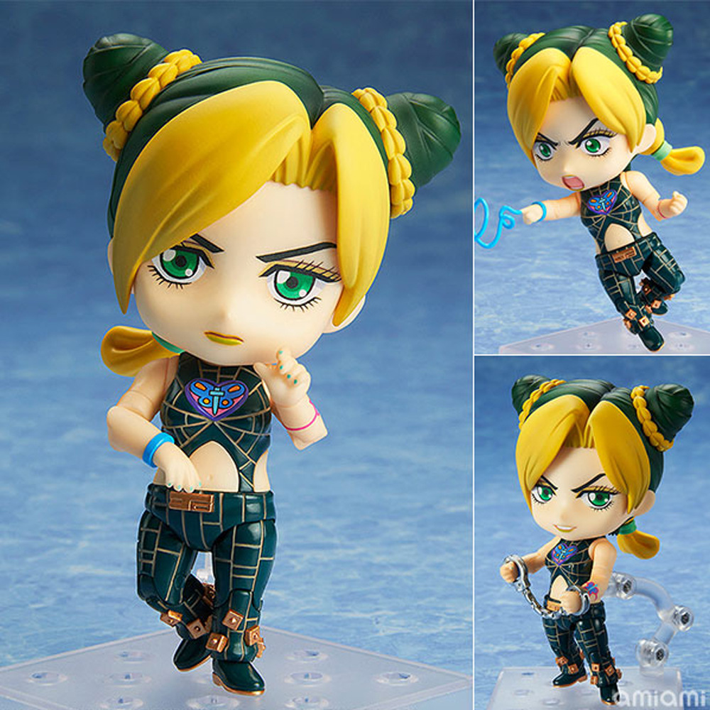 10cm Dziwna przygoda JoJo JoJo Kujo Jolyne 1815 #   Figurka Anime zabawki figurki akcji lalka prezent na boże narodzenie z pudełkiem