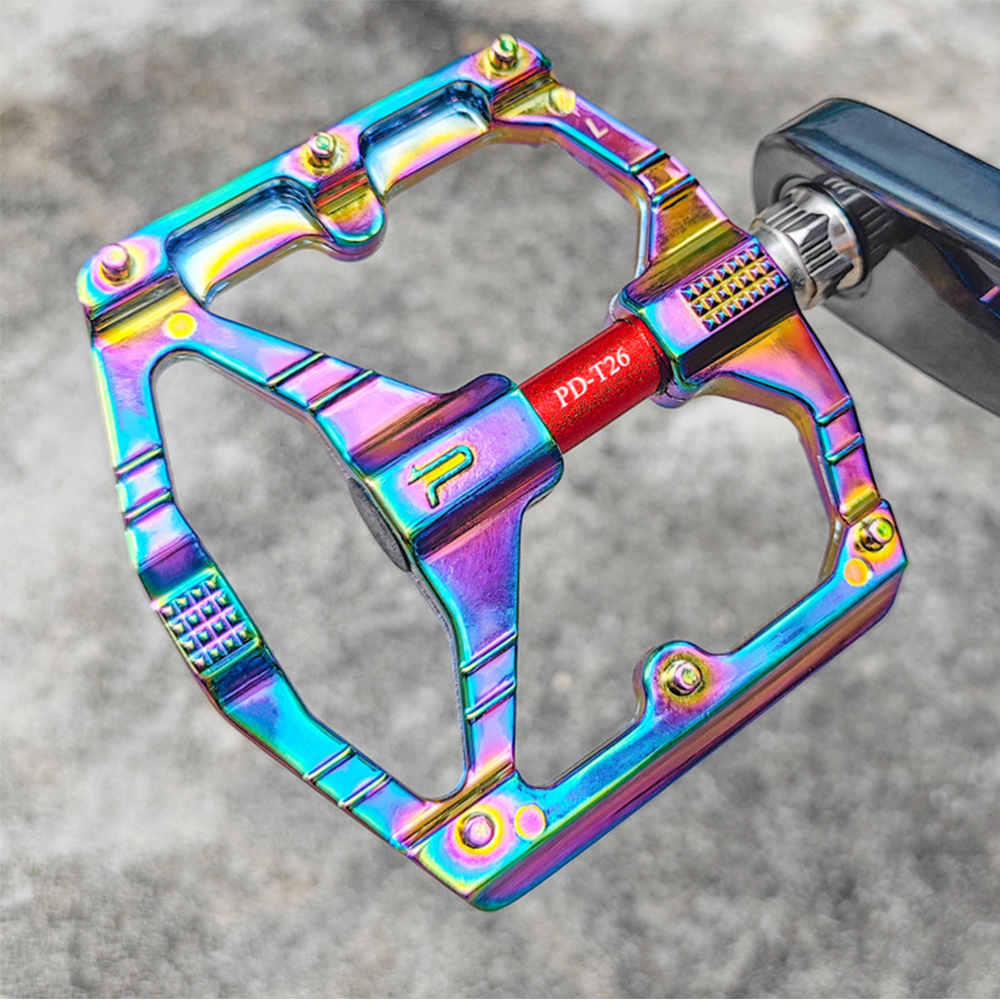 PROMEND-Pedal de Bicicleta Antiderrapante, Alumínio Ultraleve, Rolamento Duplo, Plataforma de Mountain Road Bike, Pedais MTB, Acessórios De Ciclismo, DU