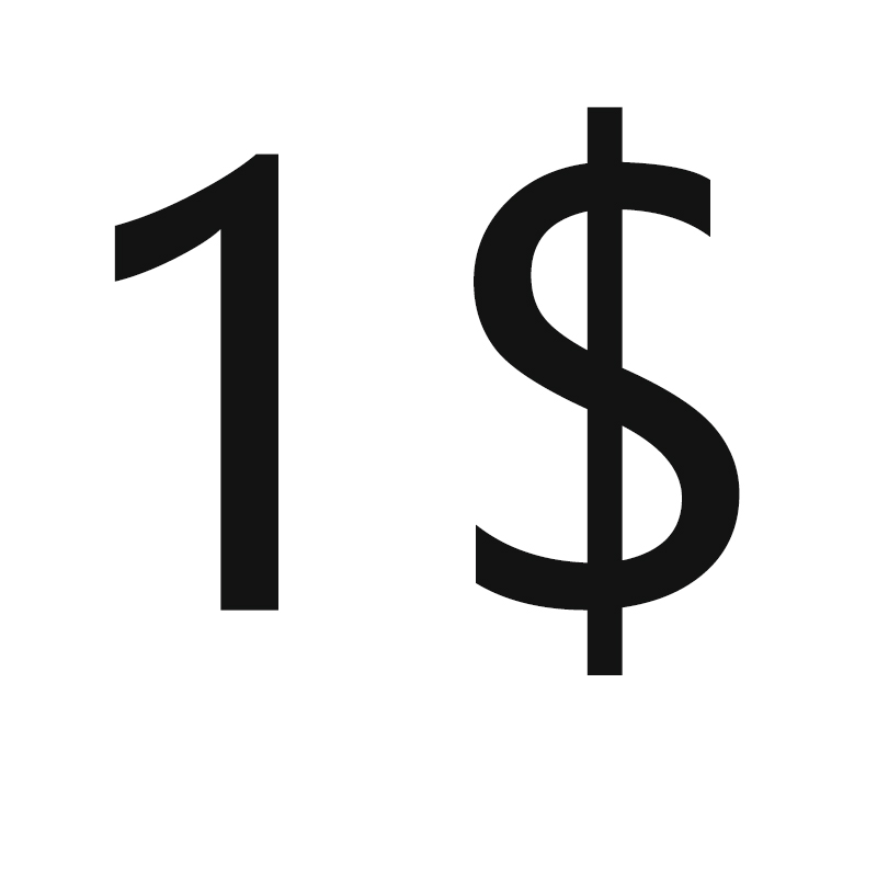 1$ дополнительная плата