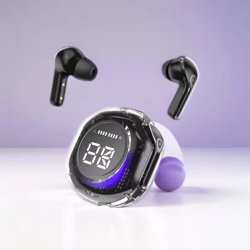 T8 casque sans fil Bluetooth casque sans fil Bluetooth alimentation LED affichage numérique son stéréo écouteurs sans fil pour Xiaomi