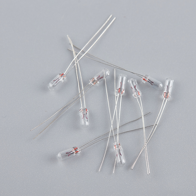 10 Uds Mini 3/4/5mm 3/6/12/24V bombilla Edison filamento incandescente arroz 0.07A alta calidad 1,5 V 3V 6V 9V 12V 24V