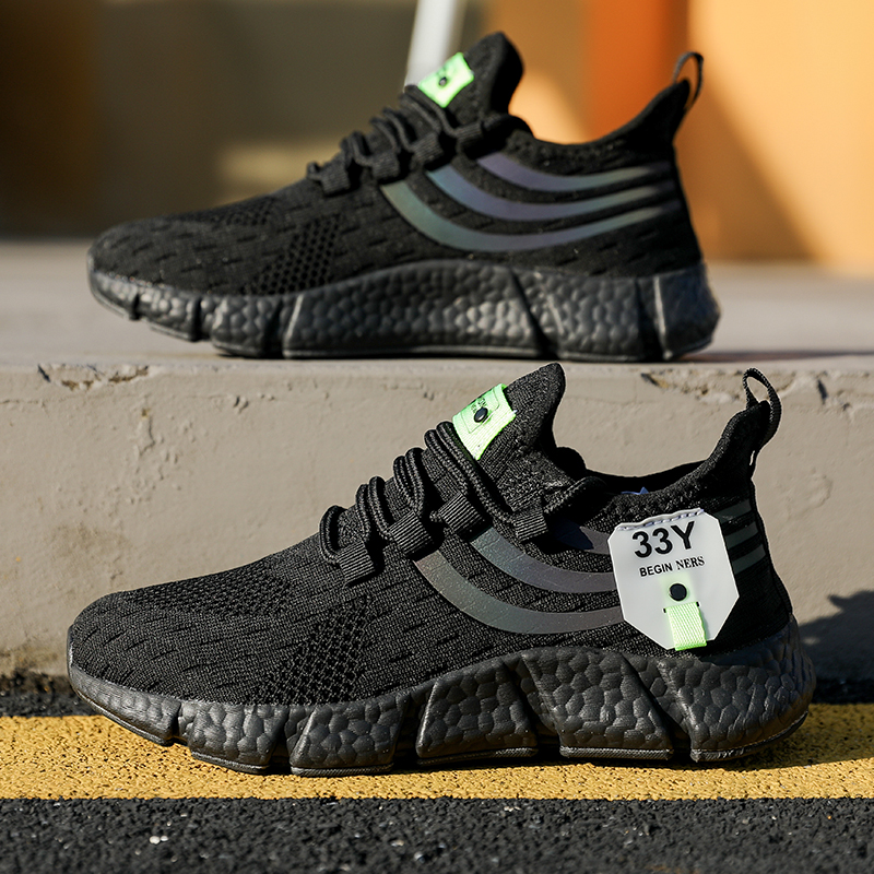 Casual schoenen voor heren Ademende hardloopsportschoenen Heren Lichte antislip Klassieke sneakers voor dames Mesh atletische Tenis Masculino