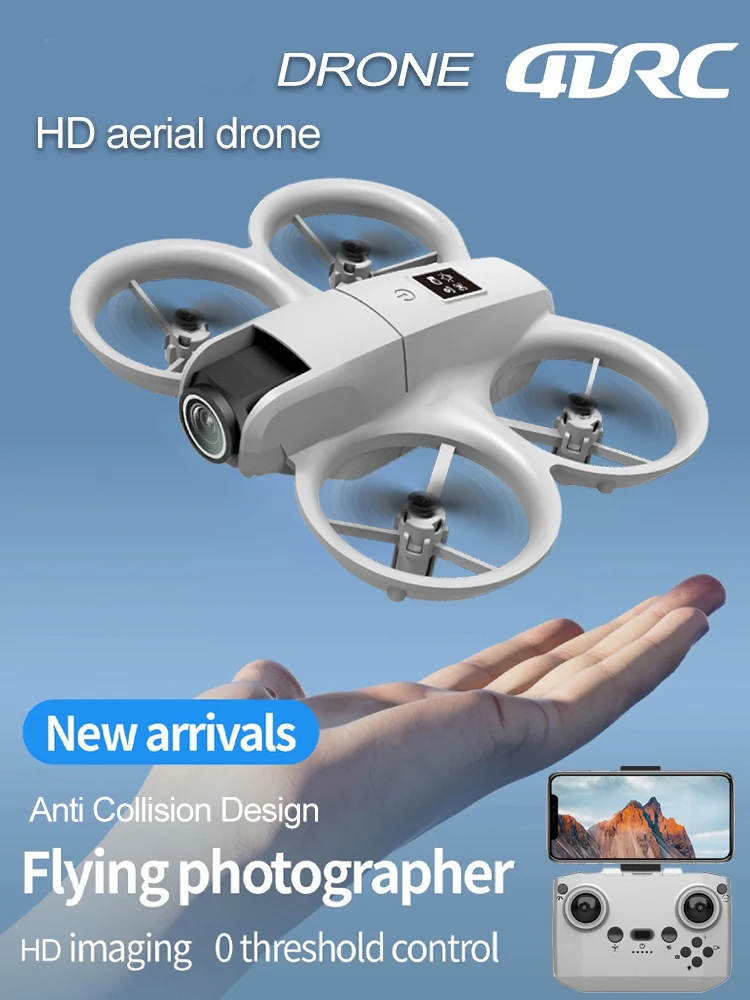 新型ドローン ミニ 4K プロフェッショナル HD 180 °   ESC デュアルカメラ ミニ WIFI ドローン 折りたたみ式 RC クアッドコプター おもちゃ UAV 子供用ギフト