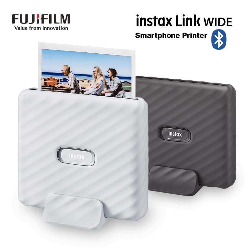 Printer Fujifilm Instax Link Lebar Asli Terdaftar Cetak dari Video Kontrol Gerak Cetak Bersama Dalam Mode Menyenangkan
