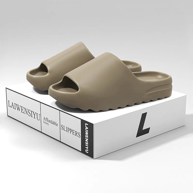 Zapatillas de coco, sandalias de suela gruesa de nube, moda de verano, zapatillas de playa de fondo suave para hombres, sandalias para mujeres, chanclas EVA