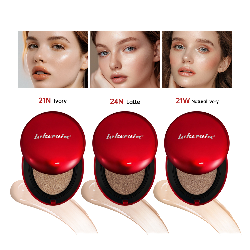 Sun Protectio Air Cushion Foundation 9 สี CC ครีมคอนซีลเลอร์ไวท์เทนนิ่งแต่งหน้าเครื่องสําอางกันน้ํา Brighten Face Base Tone