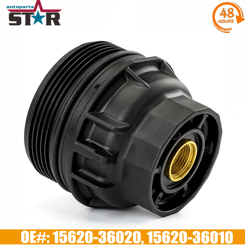 Tapa de carcasa de filtro de aceite para Toyota Camry Highlander RAV4 Venza para Scion tC para Lexus ES350 15620-36010 15620-36020 15620 36020