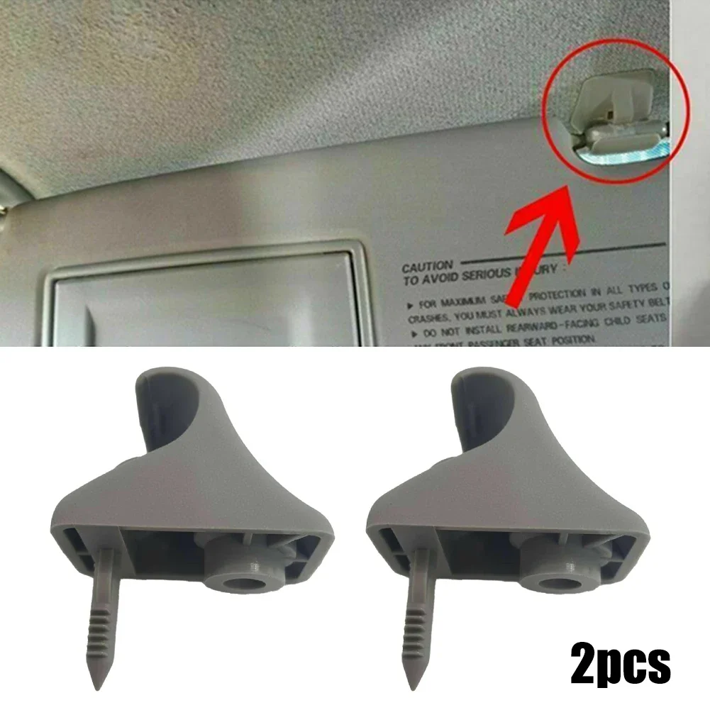 2шт крючок для солнцезащитного козырька для Hyundai Getz 2002-2011 гг. 852351 C300QS Автомобильные аксессуары Держатель солнцезащитного козырька Кронштейн-вешалка