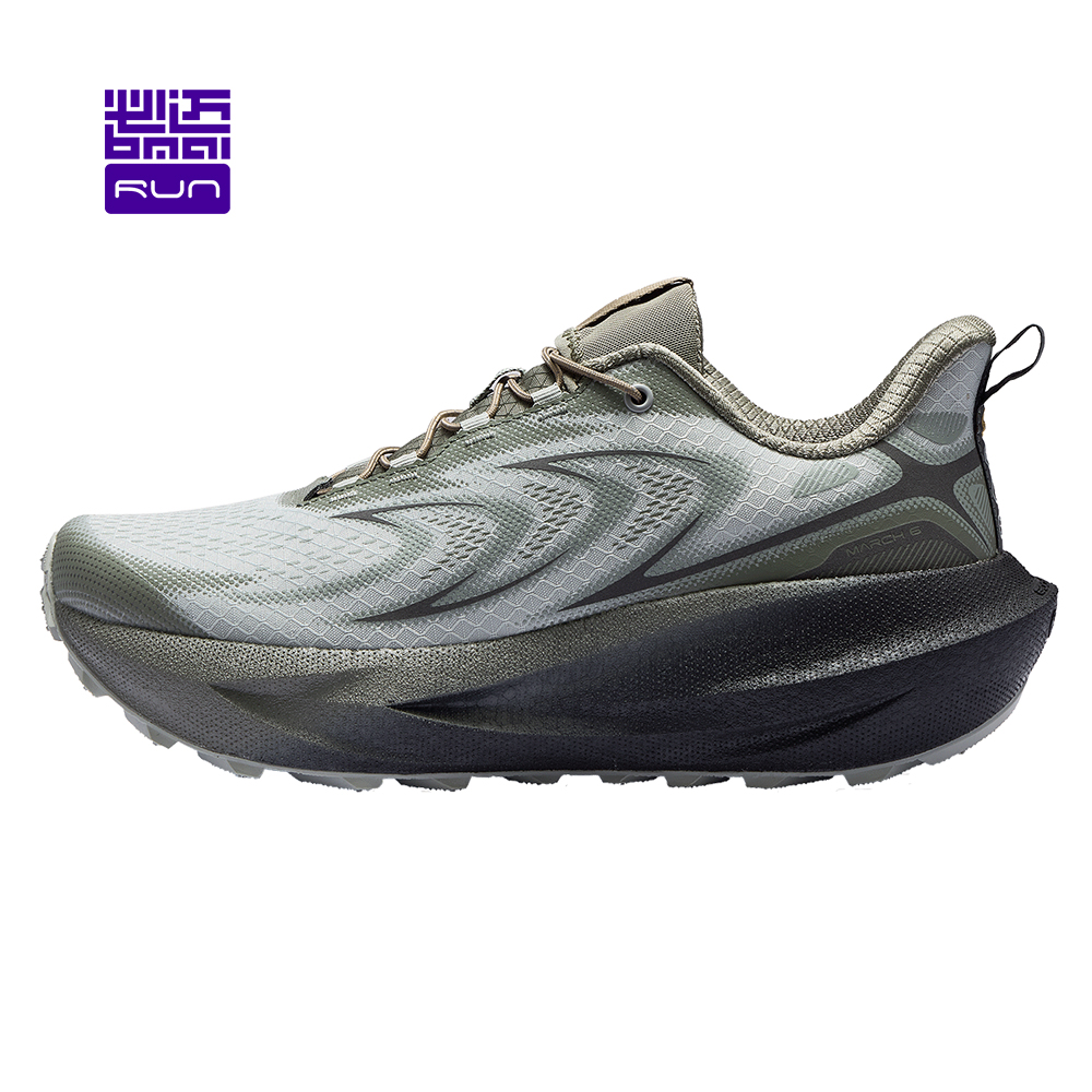 Męskie buty trekkingowe BMAI, oddychające sneakersy do biegania po terenie, lekkie męskie buty sportowe górskie, amortyzowane buty do biegania na świeżym powietrzu.