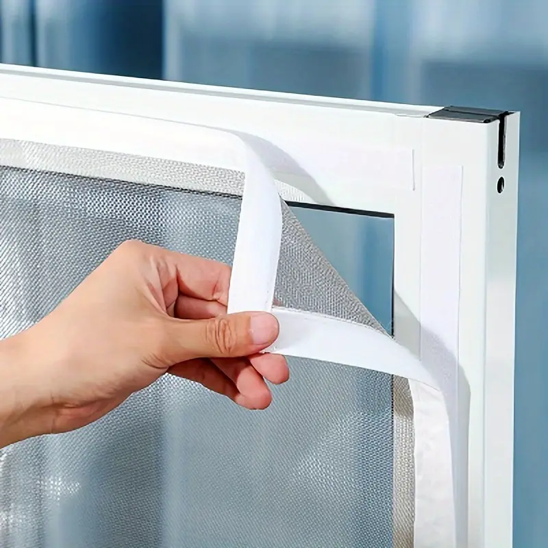 Sommer mücken sichere Tür-und Fenster gitter, erhältlich in verschiedenen Größen (weiß)