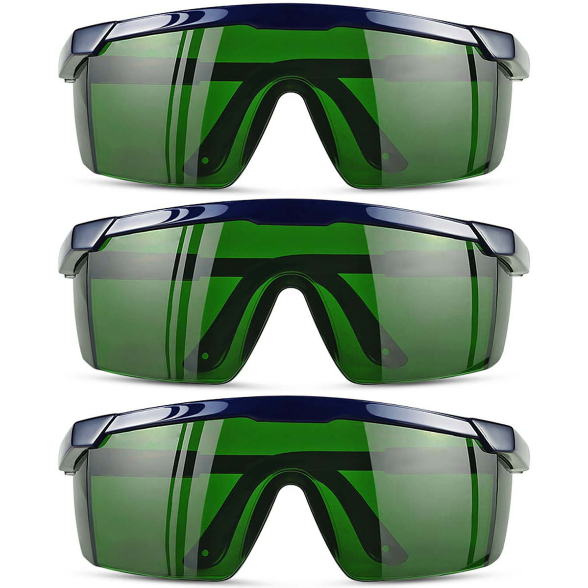 3 Pack IPL 200nm-2000nm Laser Safety Glasses for Laser Hair Removal Treatment and Laser Cosmetology Operator Eye Protection