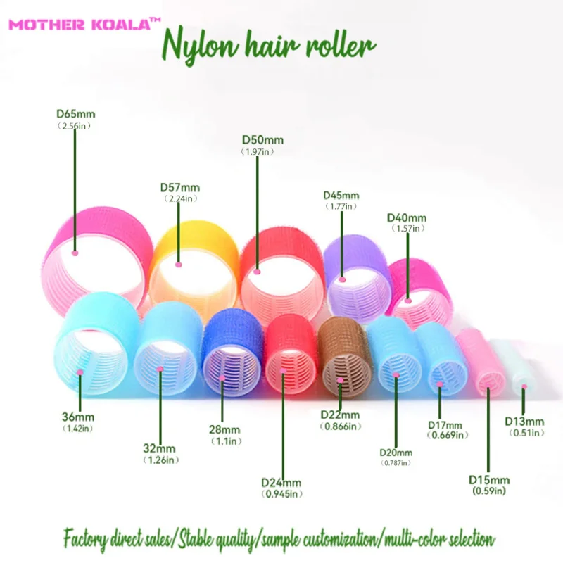 1 túi nhựa màu hồng lớn Grip làm tóc lớn tóc cuộn Con lăn Curl dụng cụ uốn tóc Salon nhà sử dụng Curling Curler Con Lăn dụng cụ tạo kiểu