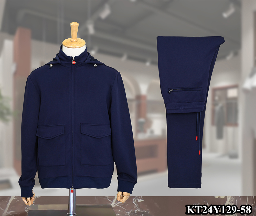 OECHSLI ropa deportiva conjunto de algodón hombres 2025 grueso Otoño Invierno deportes nuevos cómodos casual calidad bolsillo con capucha tamaño grande M-4XL