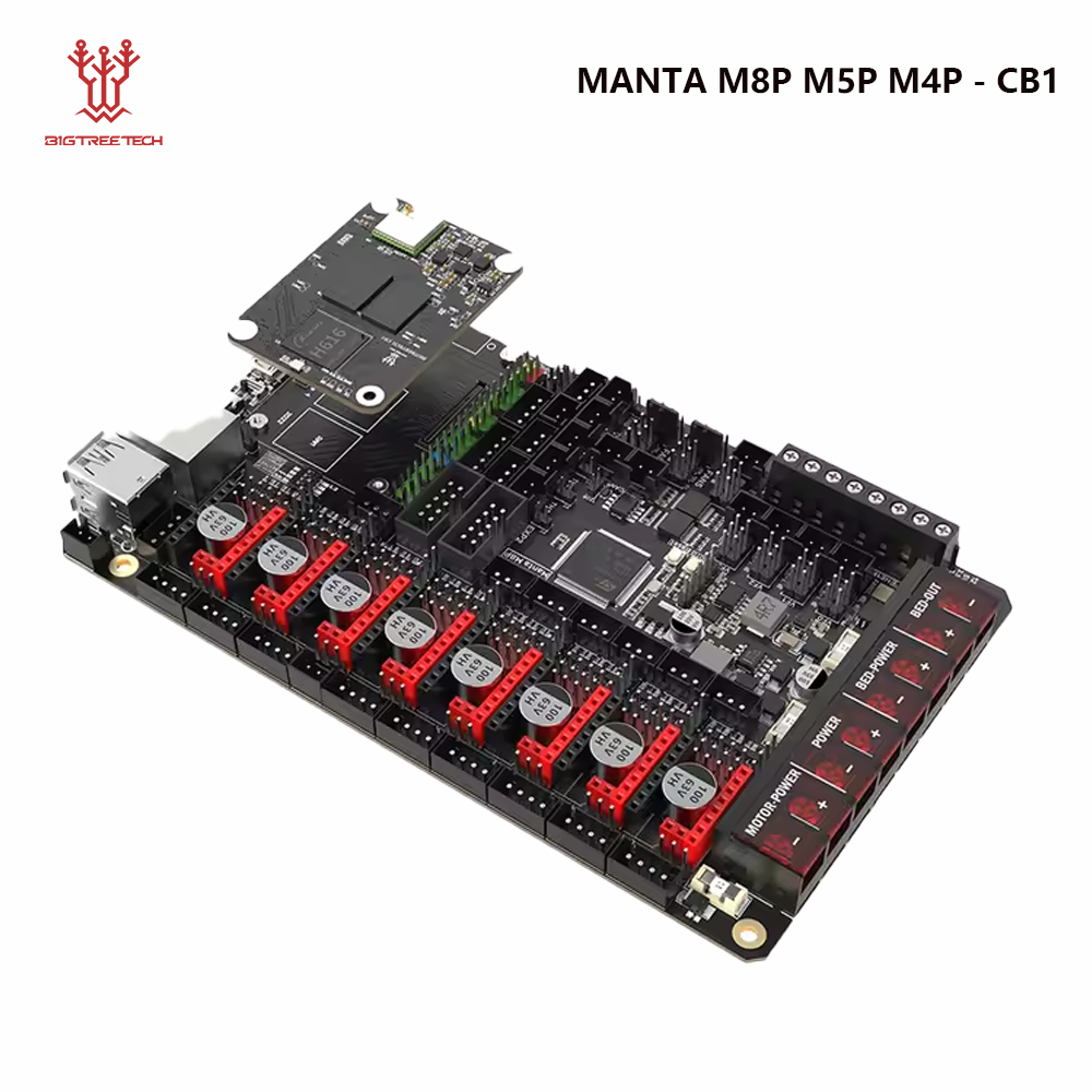 BIGTREETECH MANTA M8P M5P M4P Motherboard 32bit Klipper Marlin VS Raspberry Pi CM4 For Voron Ender 3 3D Printer Control Board