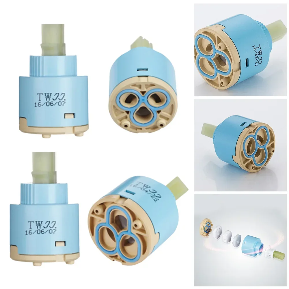 Tap Mixing High Spool Valve 35mm/40mm Faucet Accessories Ceramic Cartridge Faucet Cartridge Mixer Kitchen Bath Basin Shower