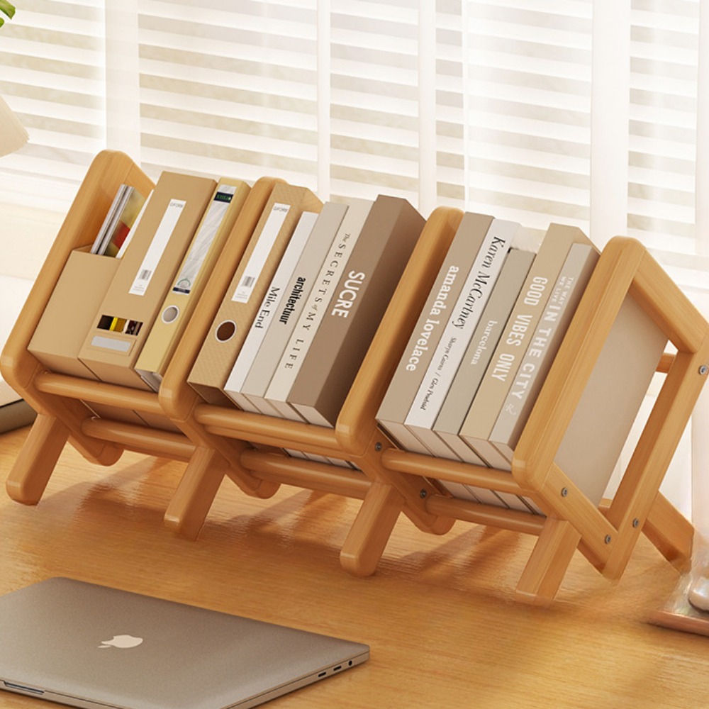 Desktop Bookshelf Home Living Room Decorative Shelf Simple Economic Type Magazine Rack Small-scale Bedroom Fine Storage Shelves