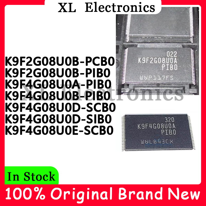 K9F2G08U0B-PCB0 K9F2G08U0B-PIB0 K9F4G08U0A-PIB0 K9F4G08U0B-PIB0 K9F4G08U0D-SCB0 K9F4G08U0D-SIB0 Original nuevo