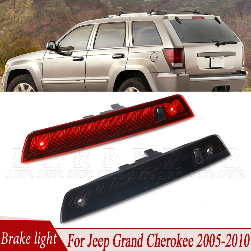 R-AUTO For Jeep Grand Cherokee 2005 2006 2007 2008 2009 2010 Car 3RD Brake Stop Light Third Brake Tail Light Rear High Mount
