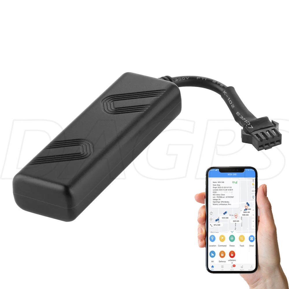 DAGPS Mini GPS Tracker TK205 Device ST-901 Car Motorcycle GSM Locator Remote Control With Real Time Listening System APP
