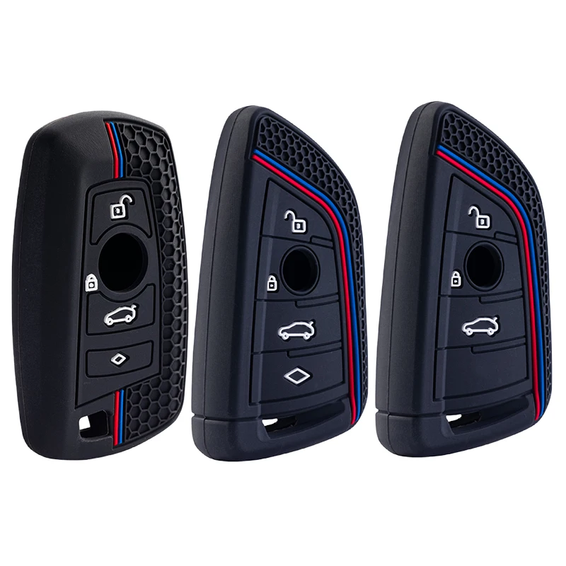 Silikonowe etui na kluczyk samochodowy do BMW F30 F31 F32 F34 F20 F21 F07 F10 Serii 1 3 5 7 X1 X3 G01 X4 G02 X5 F15 F16 M3 M4