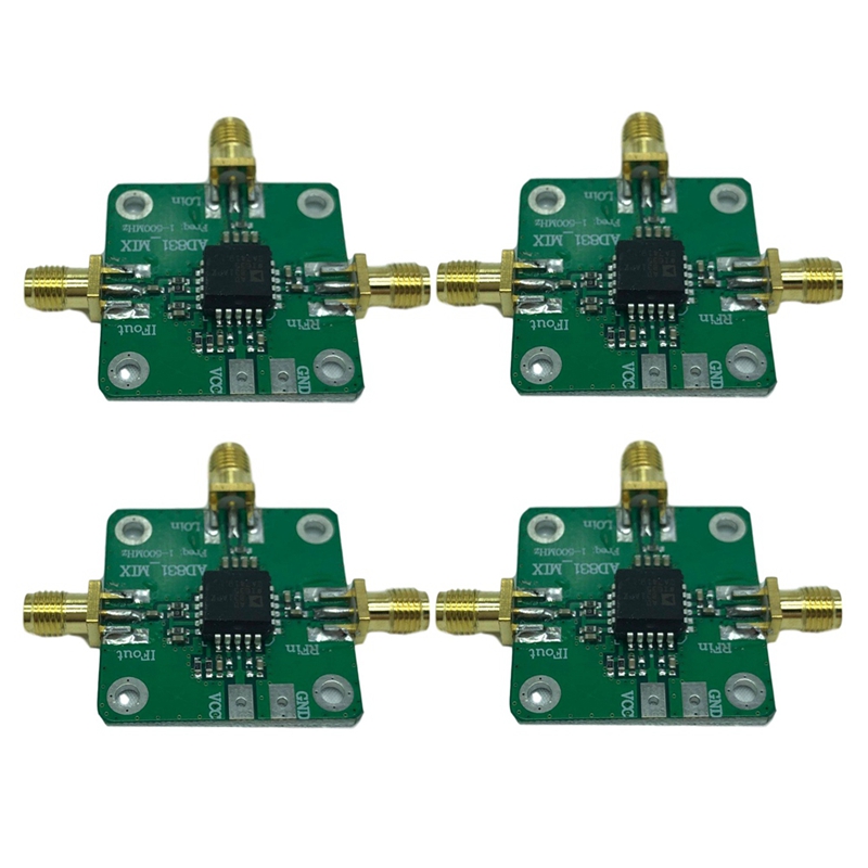 4 Stück ad831 Hochfrequenz wandler 0,1-500MHz Bandbreite HF-Frequenz umrichter grün