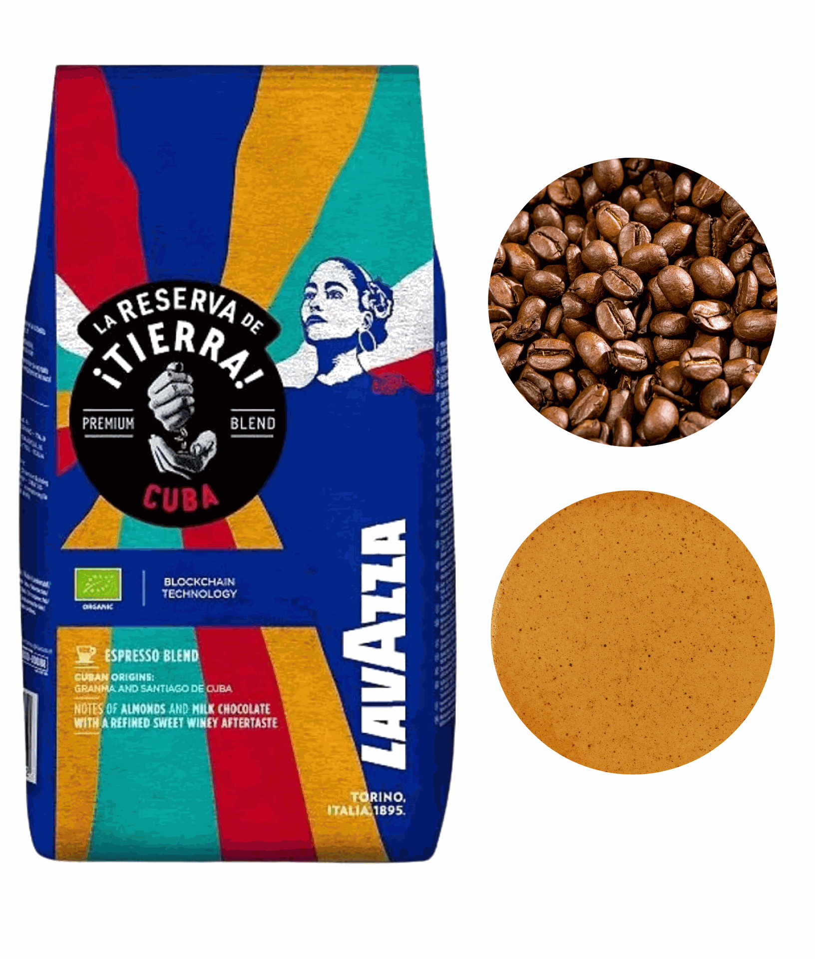 Lavazza Tierra Cuba kawa ziarnista  1kg