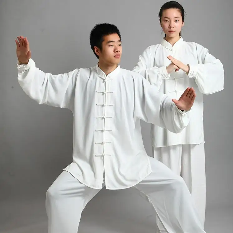 쿵푸 유니폼 중국어 번체 의류 긴 소매 Wushu TaiChi 남자 KungFu 유니폼 정장 유니폼 태극권 운동복